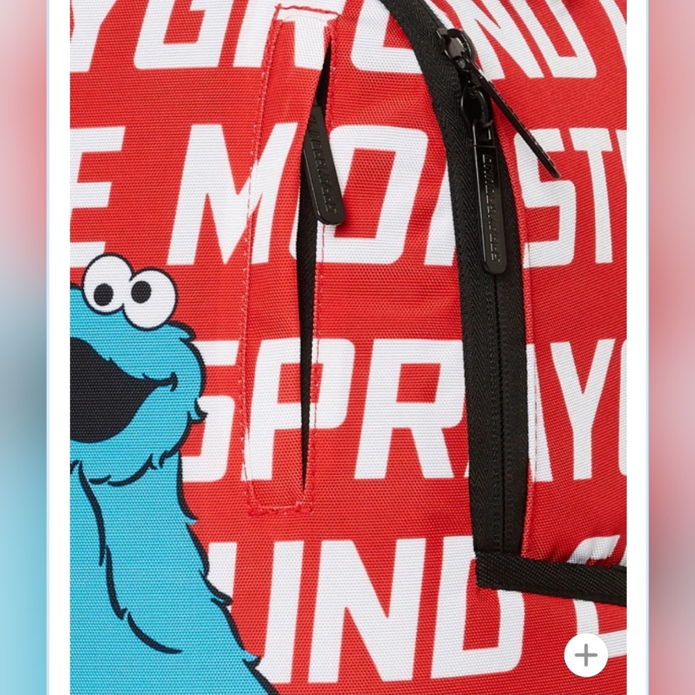 Sprayground COOKIE MONSTER BIG DOUGH DLXSR BACKPACK - Picture 6 of 16